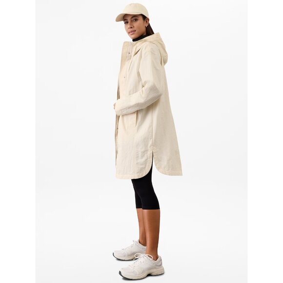 Athleta M Everywhere Anorak Jacket Bone Medium - Picture 4 of 6